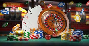 French Roulette wheel and betting grid on terjun live-dealer table